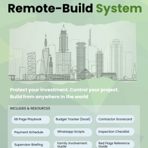 The Remote Builder’s Toolkit: Complete Diaspora Construction Management System for Building in Kenya from Abroad
